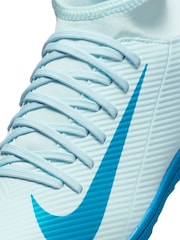 Nike Glacier Blue Kids Mercurial Zoom Superfly 10 Club Turf Football Boots - Image 10 of 11