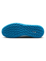 Nike Glacier Blue Kids Mercurial Zoom Superfly 10 Club Turf Football Boots - Image 9 of 11