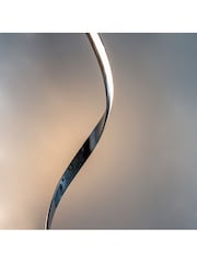 Gallery Home Chrome Maria Floor Lamp - Image 3 of 8