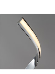 Gallery Home Chrome Maria Floor Lamp - Image 4 of 8
