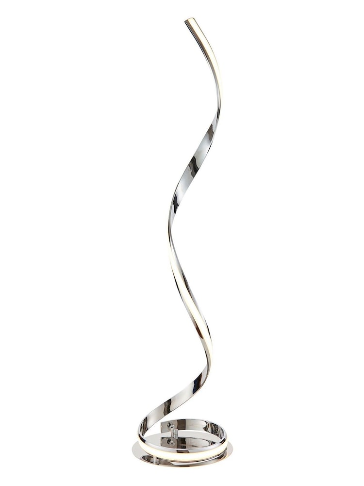 Gallery Home Chrome Maria Floor Lamp - Image 8 of 8