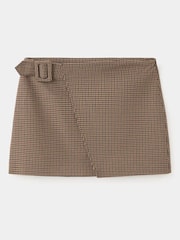 Mango Brown Check Skort - Image 5 of 7