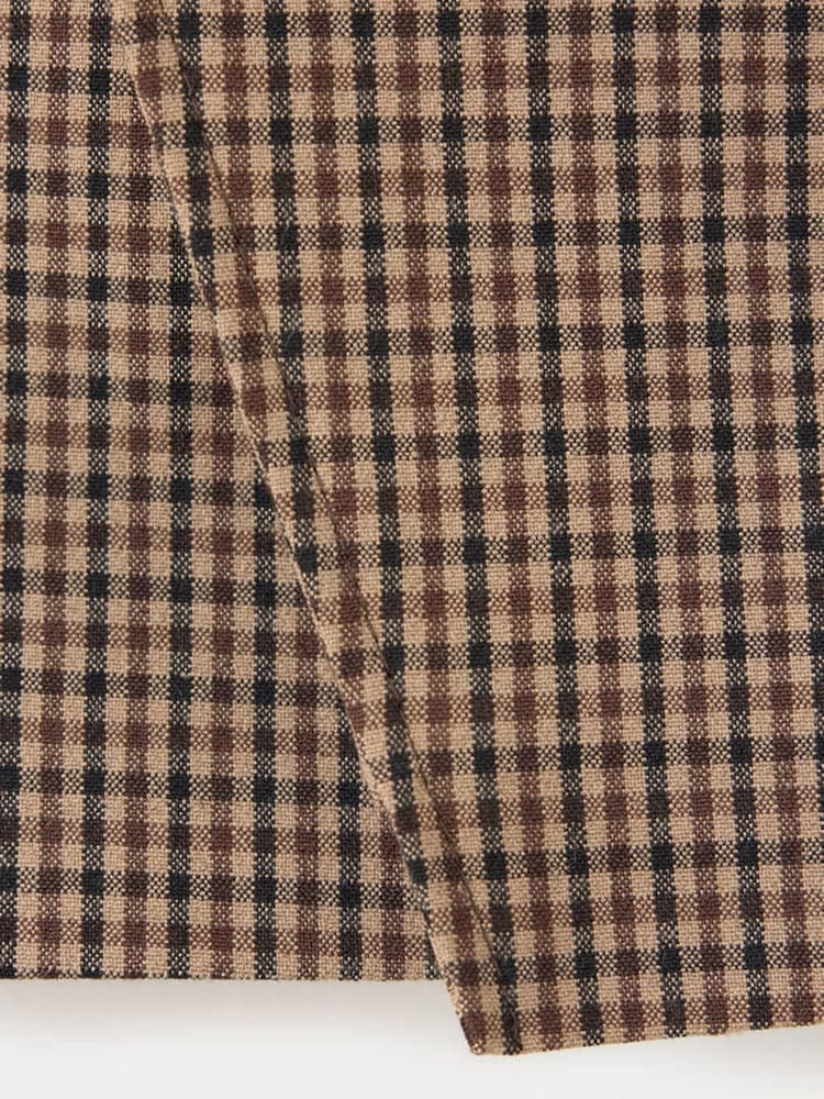 Mango Brown Check Skort - Image 7 of 7