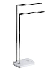 Showerdrape White Octavia Freestanding Towel Stand - Image 3 of 3