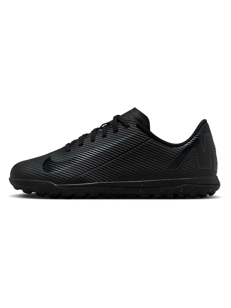 Nike Black Kids Mercurial Vapor 16 Club Turf Football Boots - Image 2 of 9