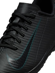 Nike Black Kids Mercurial Vapor 16 Club Turf Football Boots - Image 3 of 9