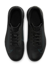 Nike Black Kids Mercurial Vapor 16 Club Turf Football Boots - Image 7 of 9