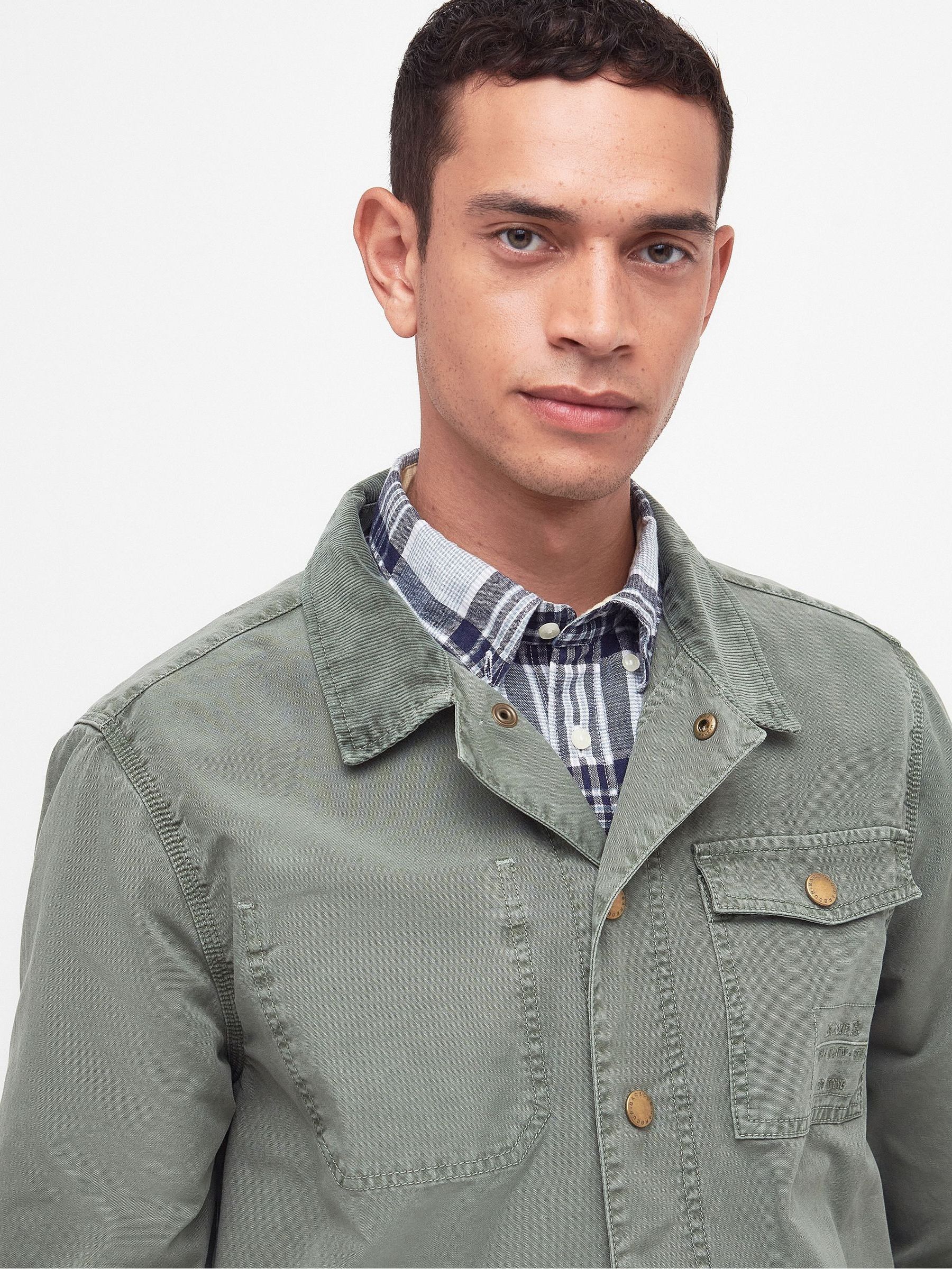 Kaufe Sie Grun Barbour Grindle Overshirt bei Next Deutschland