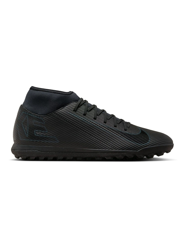 Черный/зеленый - Футбольные бутсы Nike Adults Mercurial Superfly 10 Turf - Image 1 of 9