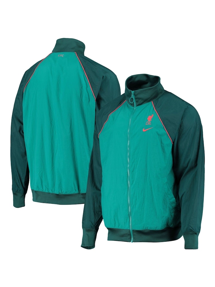 Nike Green Liverpool Tracksuit Jacket - Image 1 of 3