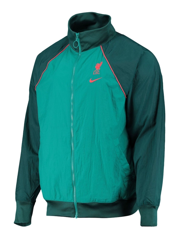 Nike Green Liverpool Tracksuit Jacket - Image 2 of 3