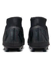 Nike Black/Green Adults Mercurial Superfly 10 Multi Ground Football Boots - Image 3 of 7
