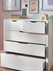 White Compton Kids 5 Drawer Chest of Drawers - Image 2 of 6