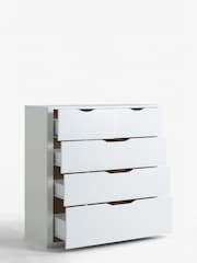 White Compton Kids 5 Drawer Chest of Drawers - Image 3 of 6