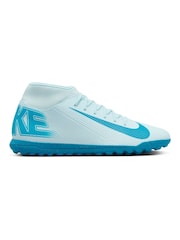 Nike Soar/White Adults Mercurial Superfly 10 Turf Football Boots - Image 1 of 11