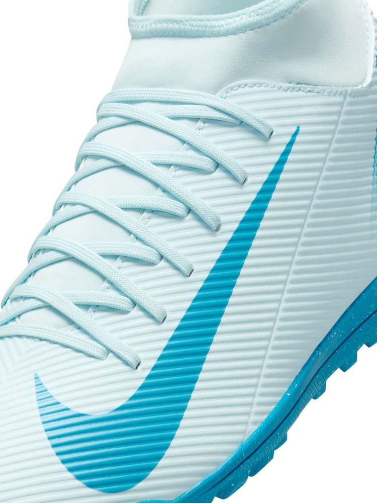 Nike Soar/White Adults Mercurial Superfly 10 Turf Football Boots - Image 2 of 11