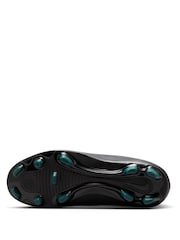 Nike Black/Green Kids Mercurial Superfly 10 Club Multi Ground Football Boots - Image 4 of 9