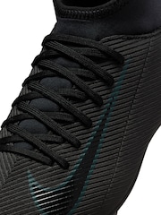 Nike Black/Green Kids Mercurial Superfly 10 Club Multi Ground Football Boots - Image 9 of 9