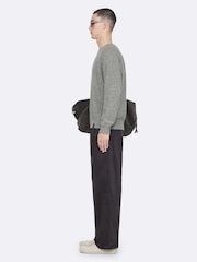 Svart - AllSaints Aston brede Chino-bukser - Bilde 4 av 8