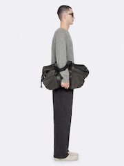 Svart - AllSaints Aston brede Chino-bukser - Bilde 6 av 8