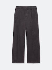 Svart - AllSaints Aston brede Chino-bukser - Bilde 8 av 8