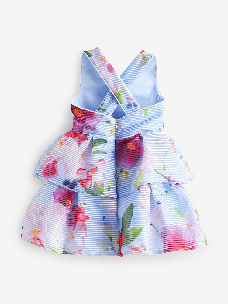 Baker by Ted Baker Floral Striped Dress - Image 8 of 10