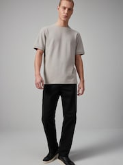 Grey Textured T-Shirt - Image 2 of 8