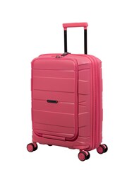 IT Luggage Pink Momentous Calypso Coral Cabin Case with Front Panel Pocket - Image 1 of 1