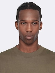 AllSaints Brown Aston Crew Sweat Top - Image 2 of 8