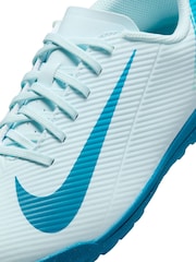 Nike Glacier Blue Kids Mercurial Vapor 16 Club Turf Football Boots - Image 10 of 11