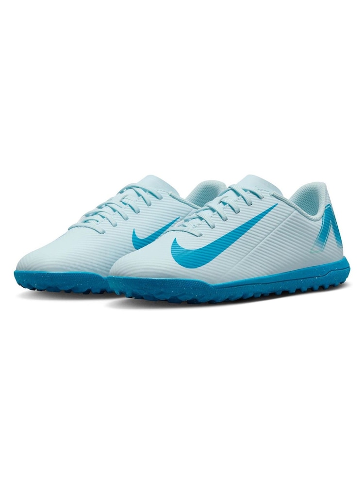 Nike Glacier Blue Kids Mercurial Vapor 16 Club Turf Football Boots - Image 2 of 11