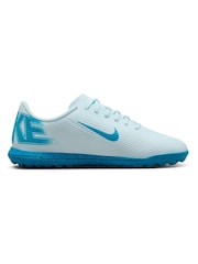 Nike Glacier Blue Kids Mercurial Vapor 16 Club Turf Football Boots - Image 6 of 11