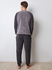 Threadbare Borg Raglan Sweatshirt Lounge Set - Bild 2 von 4