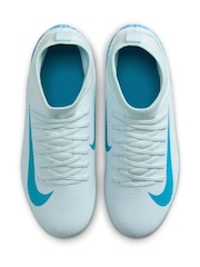 Nike Glacier Blue Kids Mercurial Superfly 10 Club Multi Ground Football Boots - Image 11 of 11