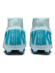 Nike Glacier Blue Kids Mercurial Superfly 10 Club Multi Ground Football Boots - Image 3 of 11