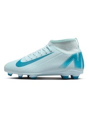 Nike Glacier Blue Kids Mercurial Superfly 10 Club Multi Ground Football Boots - Image 7 of 11