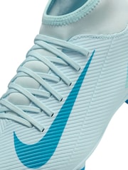 Nike Glacier Blue Kids Mercurial Superfly 10 Club Multi Ground Football Boots - Image 9 of 11