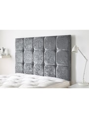 Aspire Furniture Silver Grey Pennine Headboard - Image 2 of 2