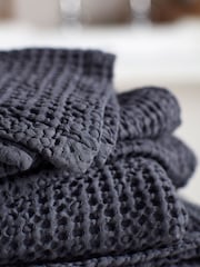 Secret Linen Store Waffle Towel - Larawan 2 ng 2