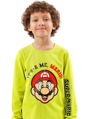 Character Green Super Mario It's-a Me, Mario! Pyjamas - Image 2 of 7