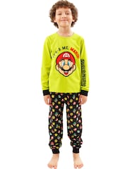 Character Green Super Mario It's-a Me, Mario! Pyjamas - Image 3 of 7