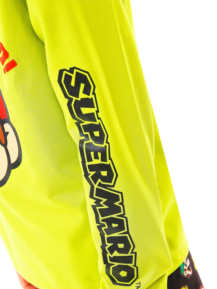 Character Green Super Mario It's-a Me, Mario! Pyjamas - Image 7 of 7 Character Green Super Mario It's-a Me, Mario! Pyjamas - Image 7 of 7