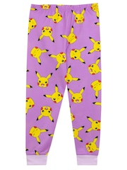 Character Purple Pokemon Pikachu Sleeping Pyjamas - Image 3 of 7