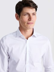 MOSS White Slim Stretch Shirt - Image 2 of 5