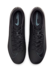 Nike Black/Green Adults Zoom Mercurial Vapor 16 Academy Multi Ground Football Boots - Image 6 of 8