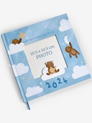 دفتر لتدوين المذكرات للأولاد بشعار Born in 2024 - صورة 2 من 4