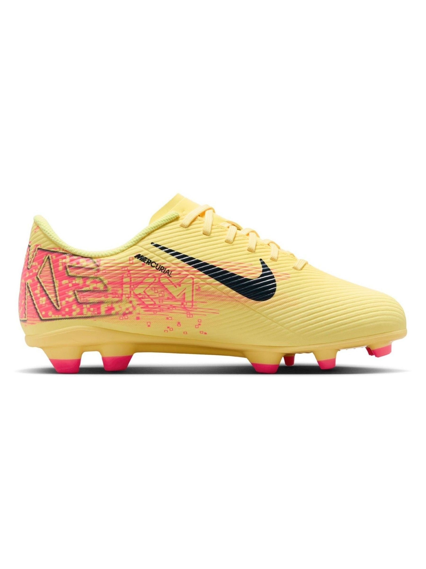 Buy Nike Laser Orange Kids Mercurial Vapor 16 Kylian Mbappe Multi Ground Football Boots from the Next UK online shop