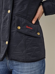 Barbour® Navy Cavalry Quilted Jacket - Image 5 of 7