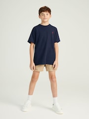 Polo Ralph Lauren Navy Boys Jersey Crewneck T-Shirt - Image 1 of 3