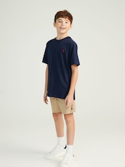 Polo Ralph Lauren Navy Boys Jersey Crewneck T-Shirt - Image 2 of 3